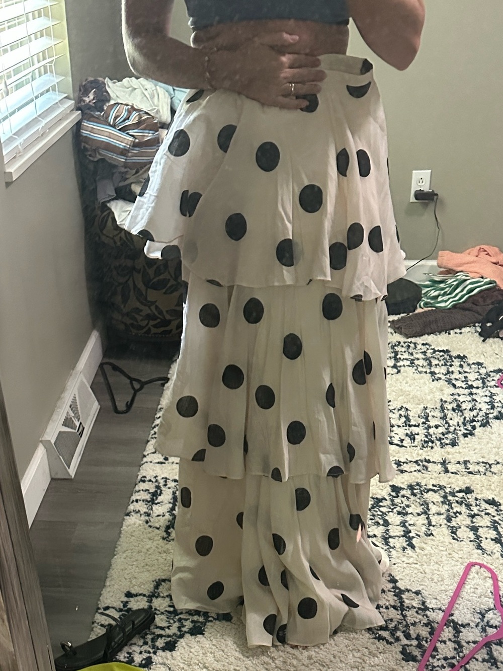 2 piece polka dot set